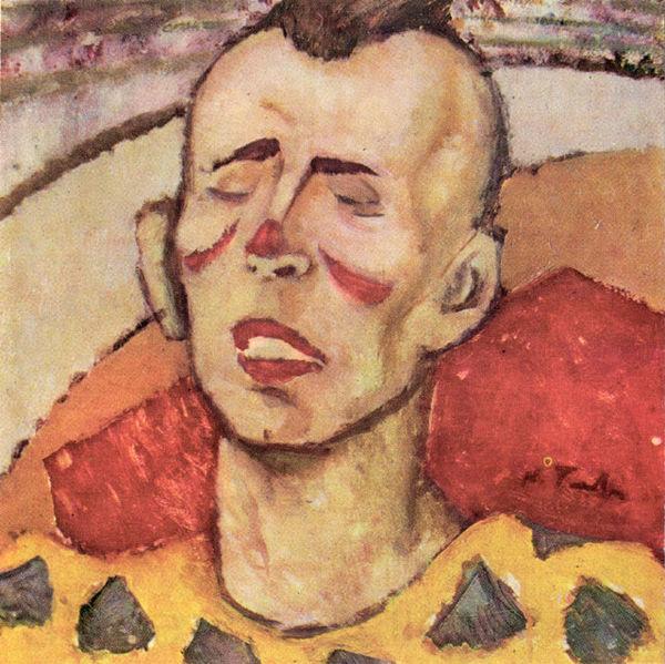 Nicolae Tonitza Clown Germany oil painting art